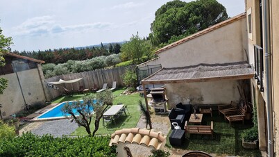 Loft Chocolatine Piscine et Trampoline, Hameau de Carcassonne