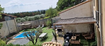 Loft Chocolatine piscine et trampoline, hameau de Carcassonne
