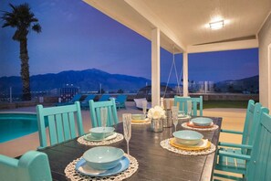 Outdoor dining - Skyline 12285 Skyline Dr DHS (Desert Hot Springs)