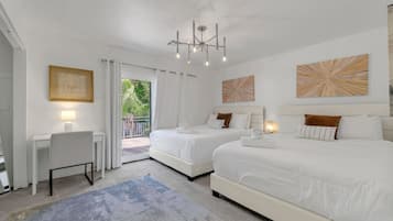 5 bedrooms, desk, iron/ironing board, WiFi