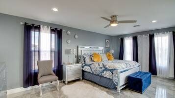 5 Schlafzimmer, Bügeleisen/Bügelbrett, WLAN, Bettwäsche