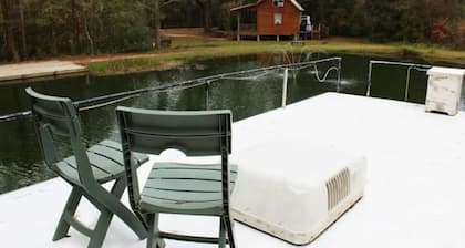 A Shore Bet 36' Vintage Houseboat.