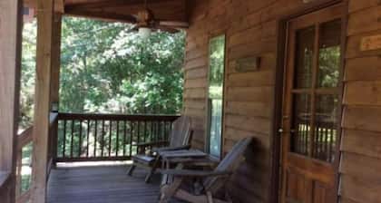 Shaded Creekside Cabin