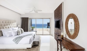 2 slaapkamers, een kluis op de kamer, een bureau