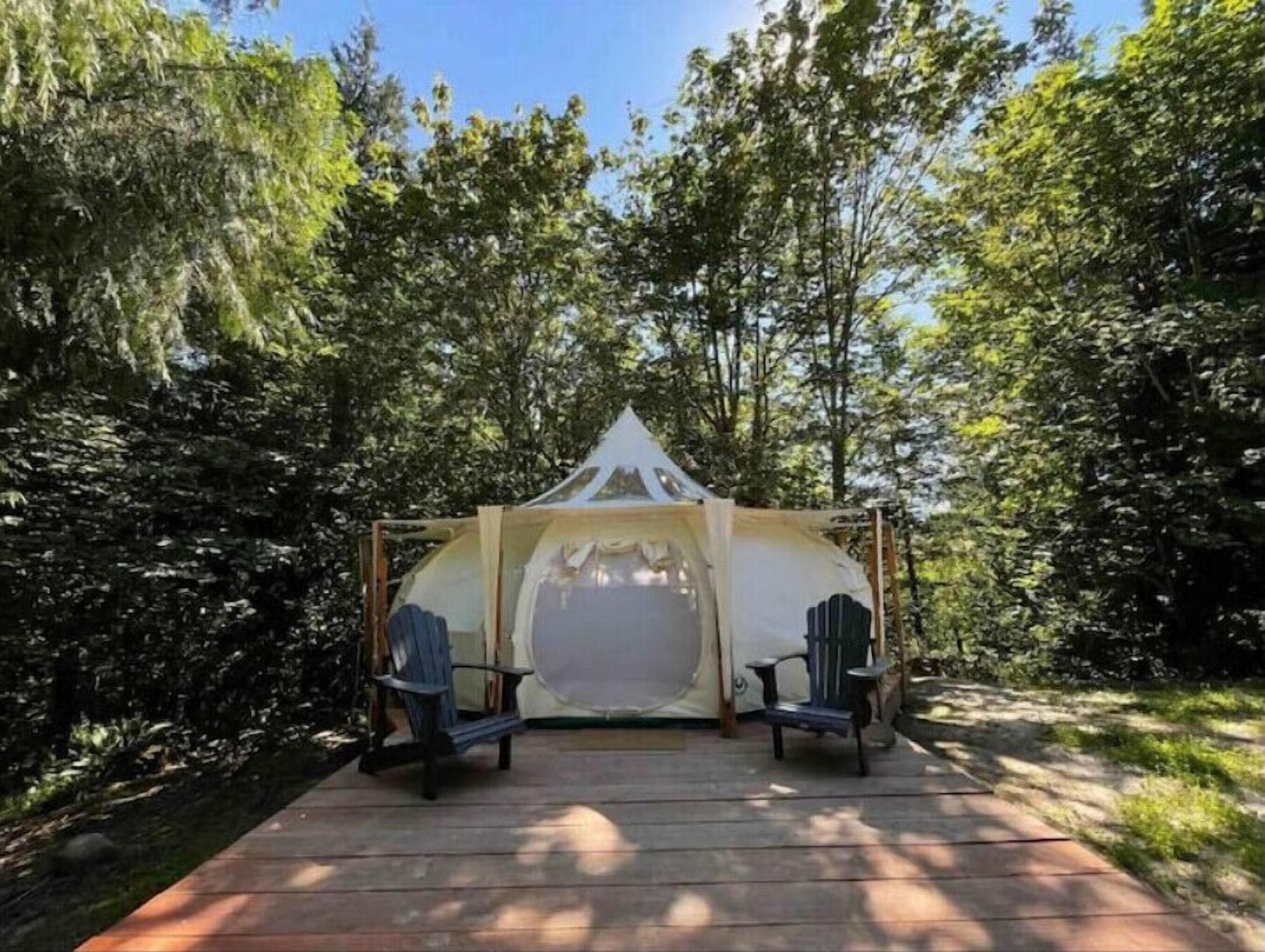 Overnatningsstedets område