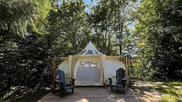 Overnattingsstedets uteområder