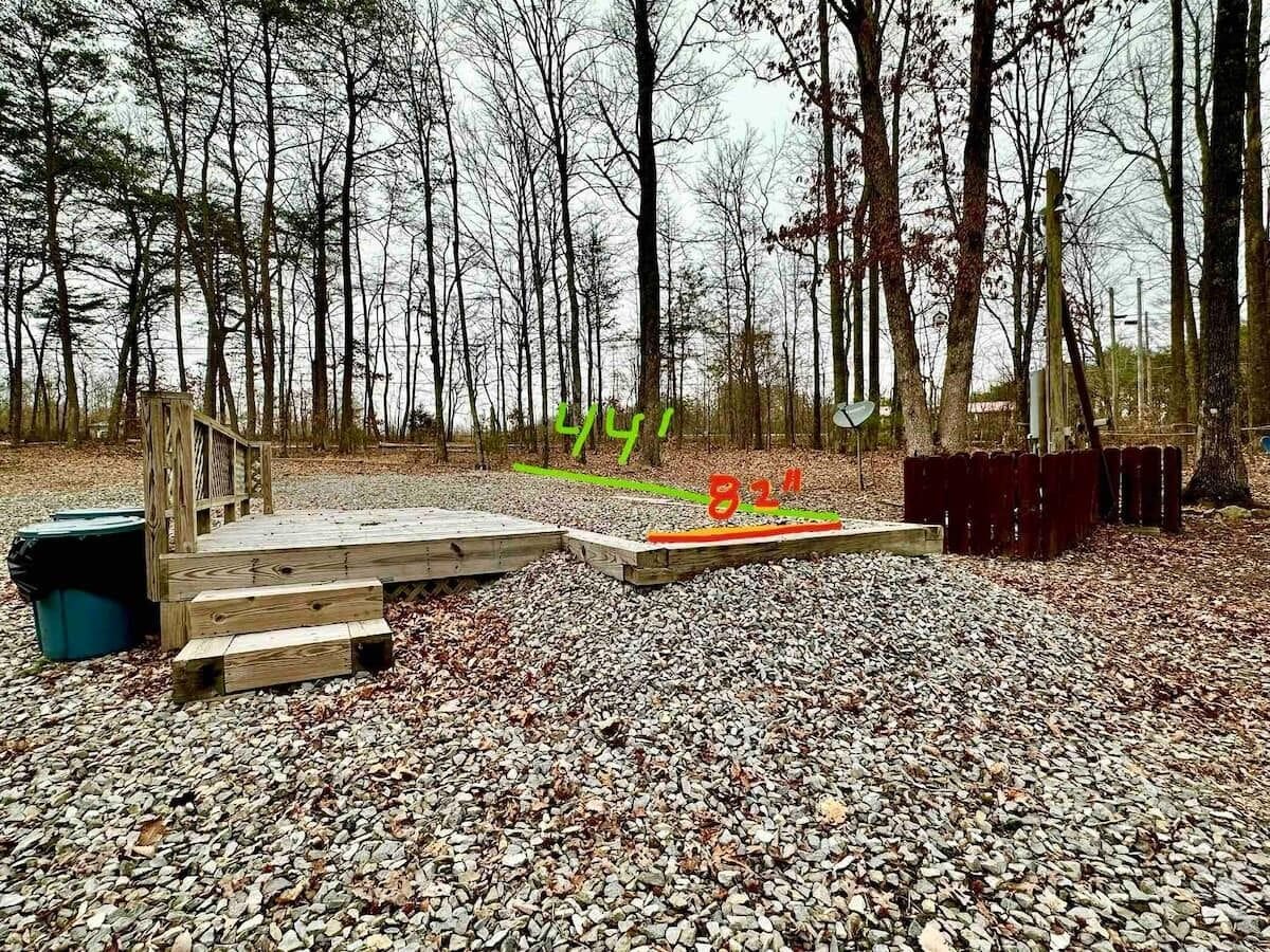 Terrain de l’hébergement 