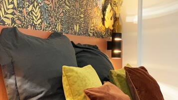 1 chambre, fer et planche à repasser, lit parapluie, Wi-Fi gratuit