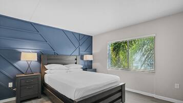 2 bedrooms, iron/ironing board, travel crib, WiFi