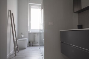 Shower, hair dryer, bidet