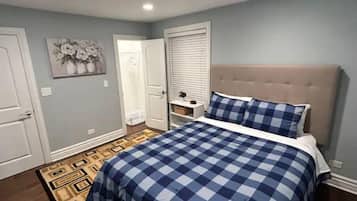 4 soveværelser, skrivebord, strygejern/strygebræt, gratis Wi-Fi