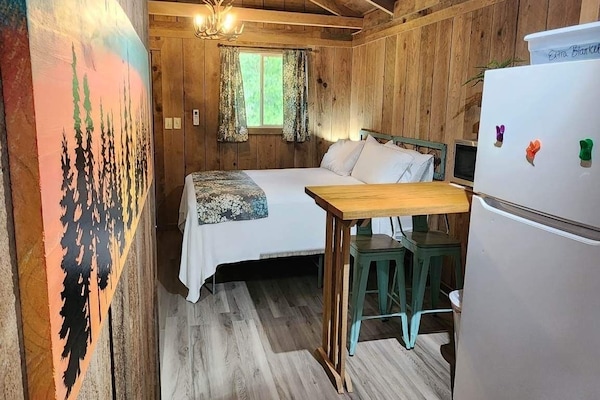 View of cabin from front door