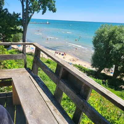 Luxe Lodges on Lake Erie ~ Moonstone ~ Beach House