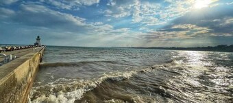 Luxe Lodges on Lake Erie ~ Bunkie ~ Beach Access