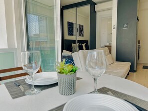 Apartamento conforto | Opções para refeição