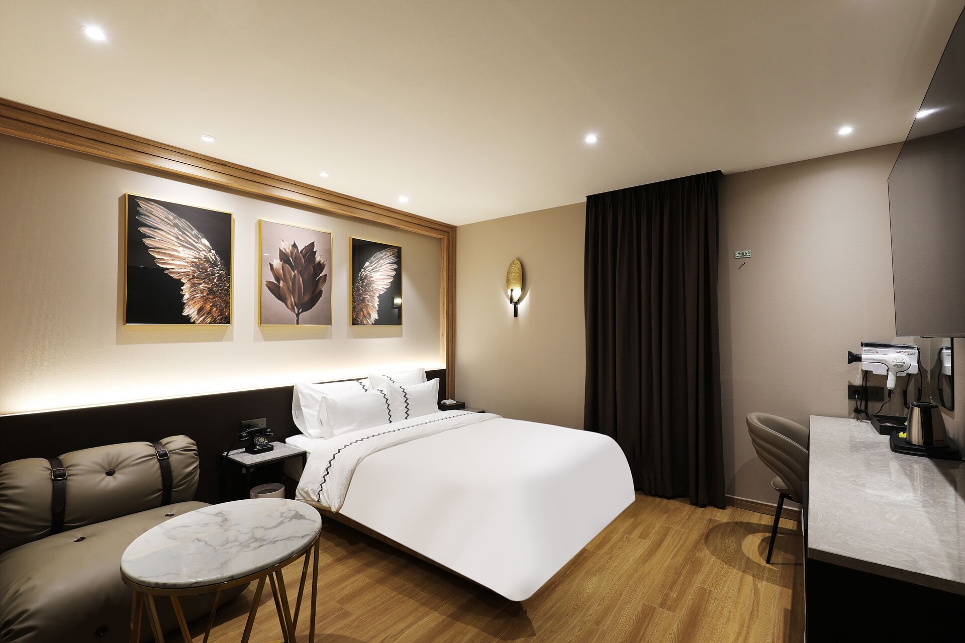 Standard Double Room | Memory foam beds, free WiFi