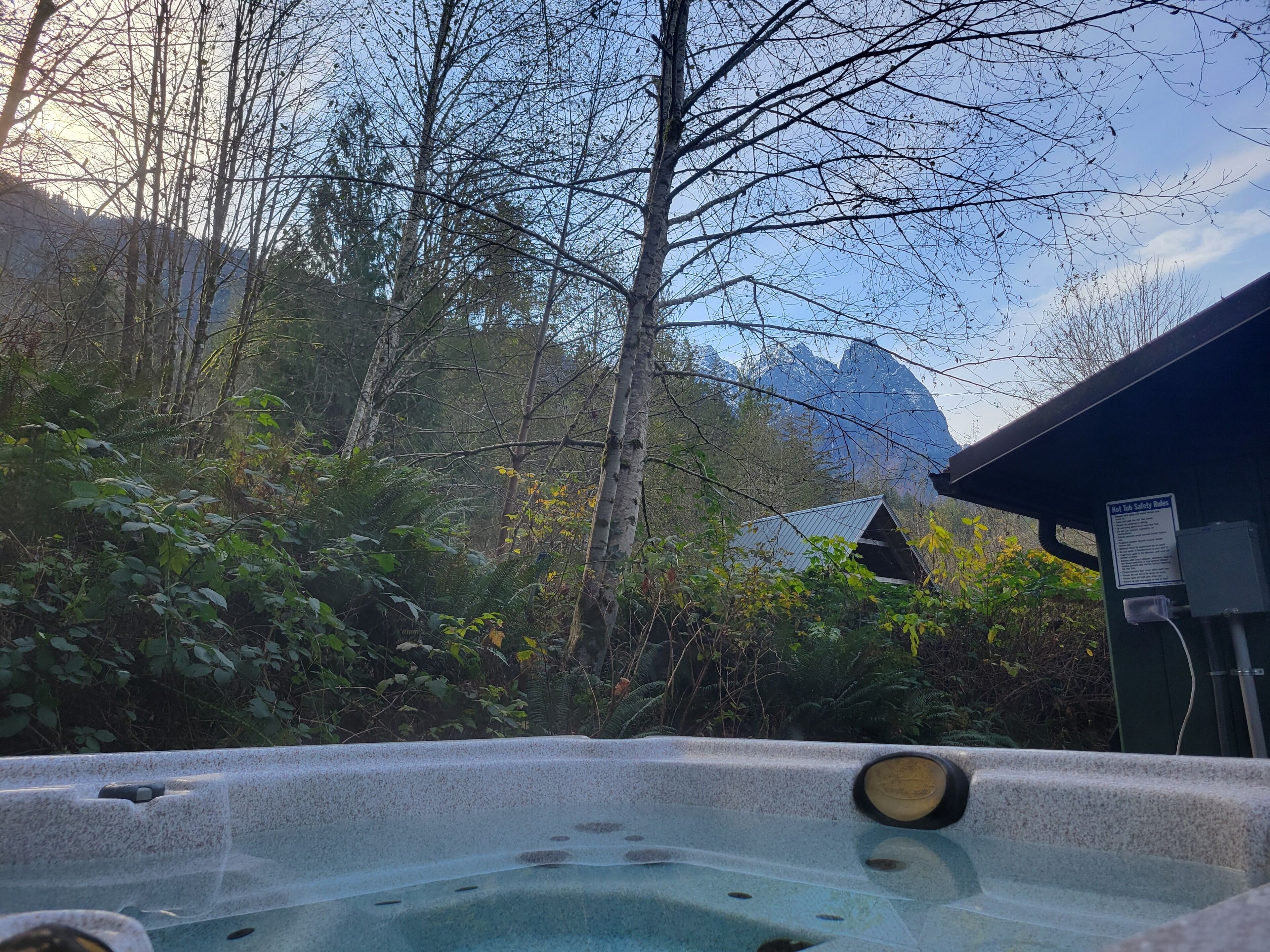 Bain à remous extérieur