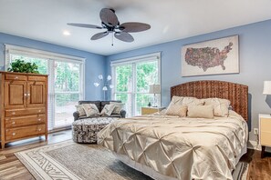 4 soveværelser, strygejern/strygebræt, weekendseng, gratis Wi-Fi