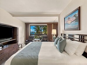 Primary bedroom - Ocean & Island Views | Sleeps 9 w/ Private Lanai & Resort Amenities (Lahaina)