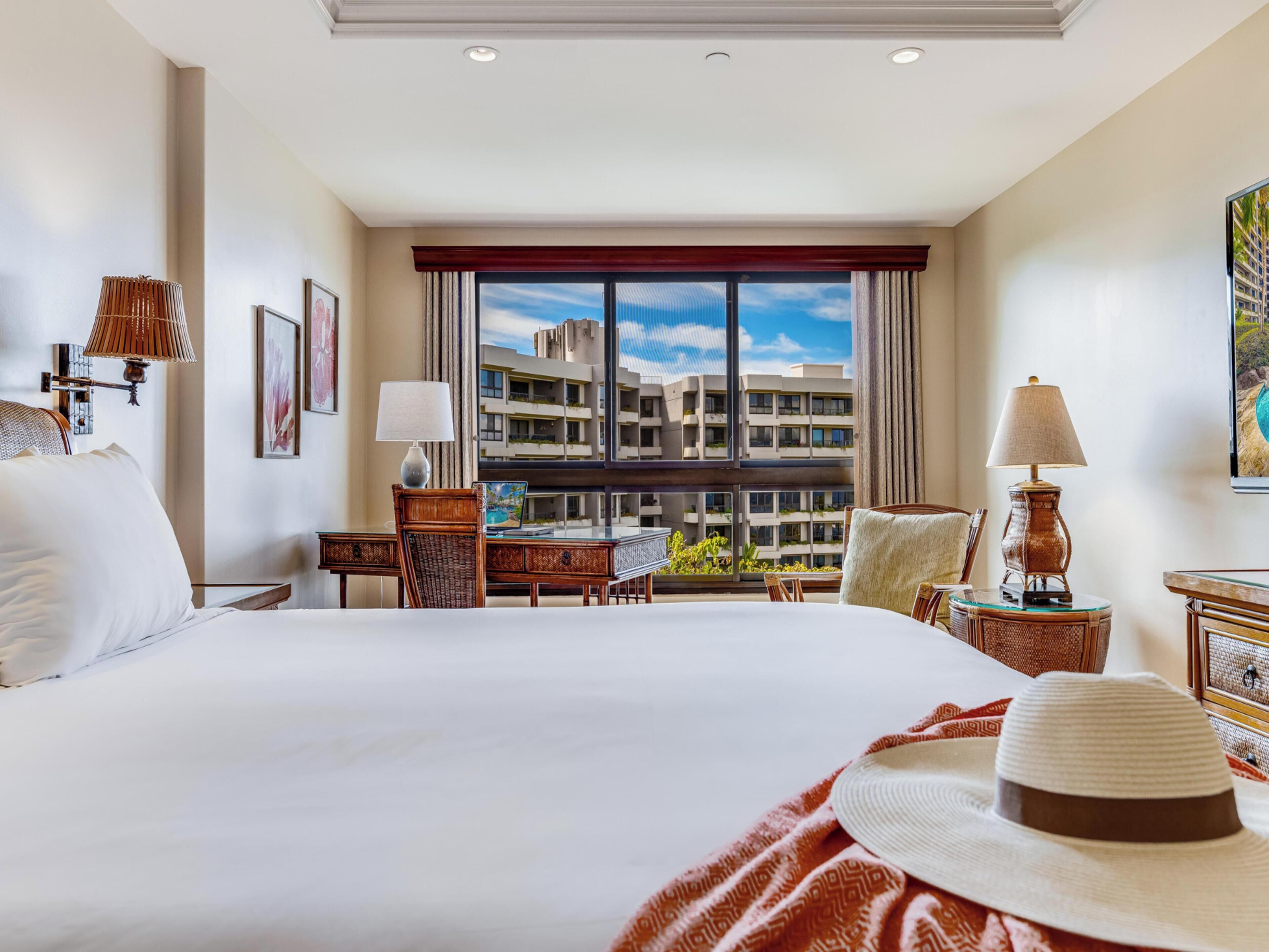 2 bedrooms, desk, iron/ironing board, WiFi