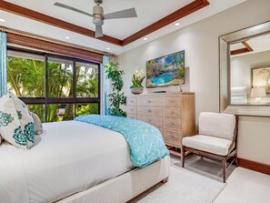 2 عدّة غرف نوم ومكواة/لوح كي وواي فاي وملاءات أسرّة