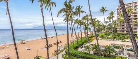Una spiaggia nelle vicinanze