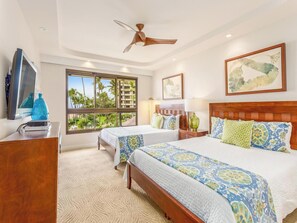 2 bedrooms, iron/ironing board, WiFi, bed sheets - 2 Bedroom Ocean Front - Gold (Lahaina)