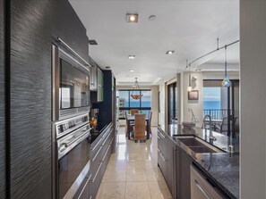 Fridge, microwave, oven, stovetop - Dramatic & Elevated Ocean Views of Kaanapali Beach (Lahaina)