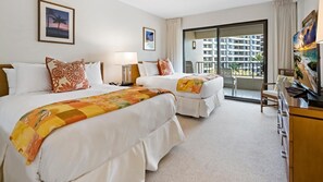 2 chambres, accès à Internet, literie fournie