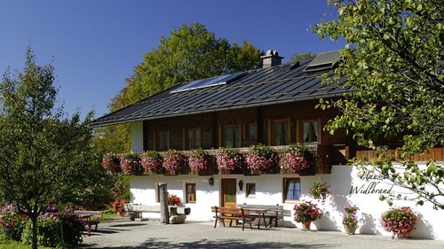 Alm - Ferienwohnung, 45 qm, 2 separate Schlafzimmern, Balkon