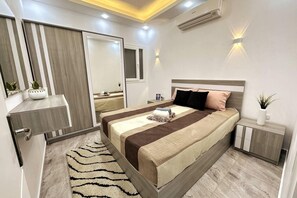 2 soveværelser, strygejern/strygebræt, sengetøj, adgang for kørestole