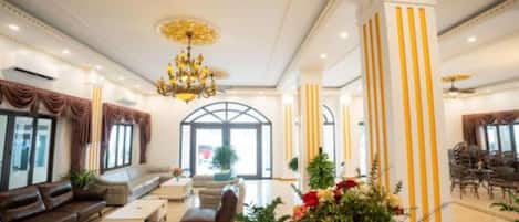 Sala de estar en el lobby