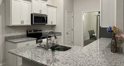 Superior brand new home with pool table.