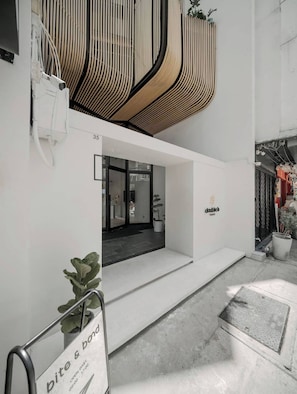 Entrada de la propiedad