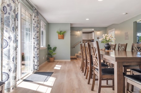 Dining. Serene 4-Bedroom Home | Greenery Views | Pets OK