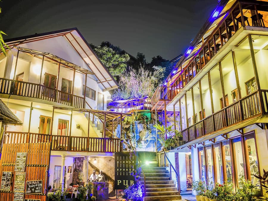 Fachada de la propiedad