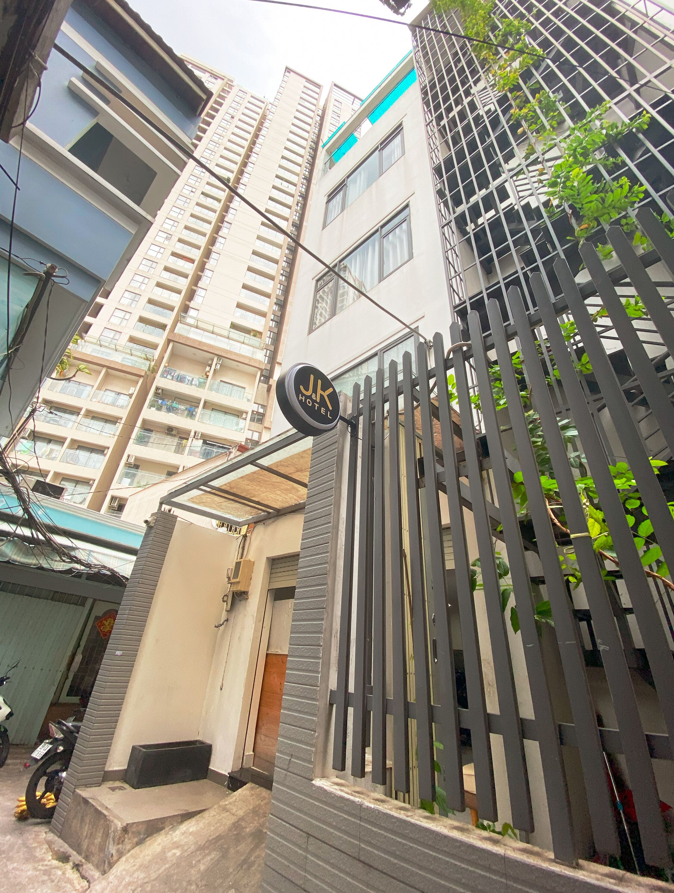 Façana frontal de l&#x27;allotjament