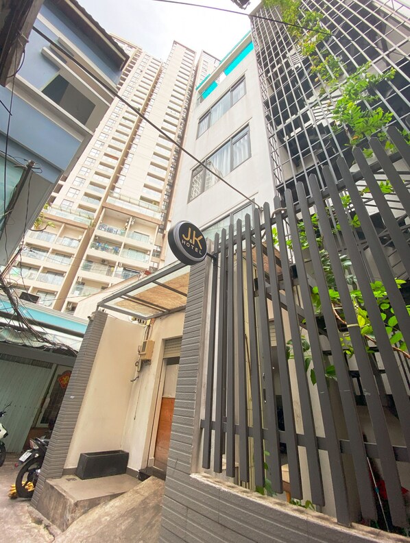 Façade de l’hébergement