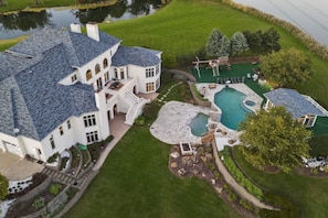 Exterior - 12,000 SF Mansion w/Pool & Lakeview (Morris)