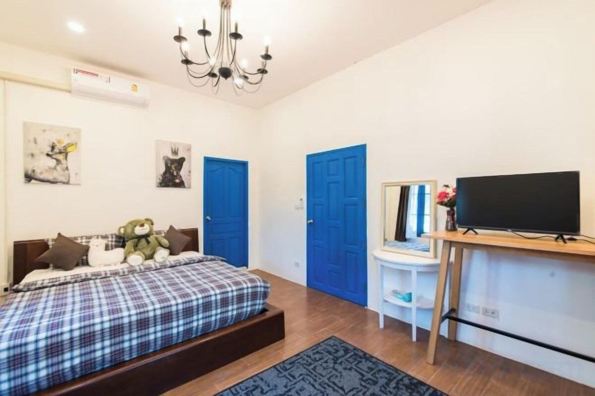 1 Schlafzimmer, Schreibtisch, Verdunkelungsvorhänge, kostenloses WLAN