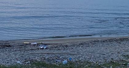 Villa 5 mt from beach. Location in a totally peaceful situation