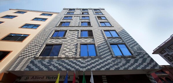 Fassade der Unterkunft