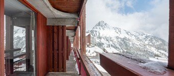 Studio voor 5 personen in Les Arcs 2000, direct aan de piste