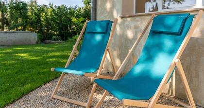 Apartamento estudio "À La Campagne" con piscina privada y Wi-Fi