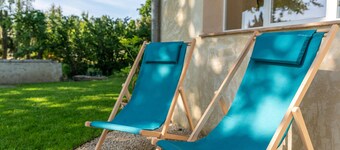 Studio Apartment "À La Campagne" with Private Pool & Wi-Fi