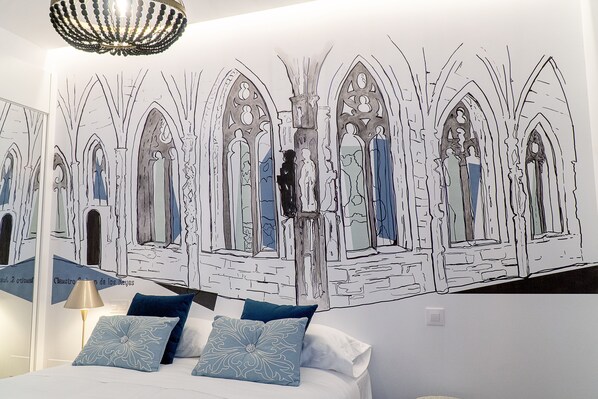 Gallery Apartment | Premium bedding, iron/ironing board, free WiFi, bed sheets - ZOCODOVER CERVANTES 5 COLLECTION (Toledo)