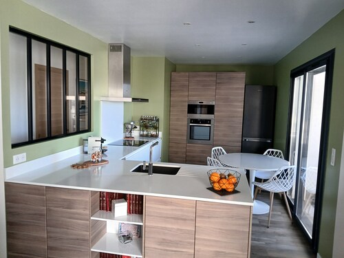 Bas de Villa à 5 minutes de marche de la mer