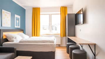 Superior-Apartment | 1 Schlafzimmer, kostenloses WLAN, Bettwäsche