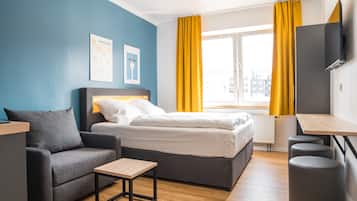 Superior-Apartment | 1 Schlafzimmer, kostenloses WLAN, Bettwäsche