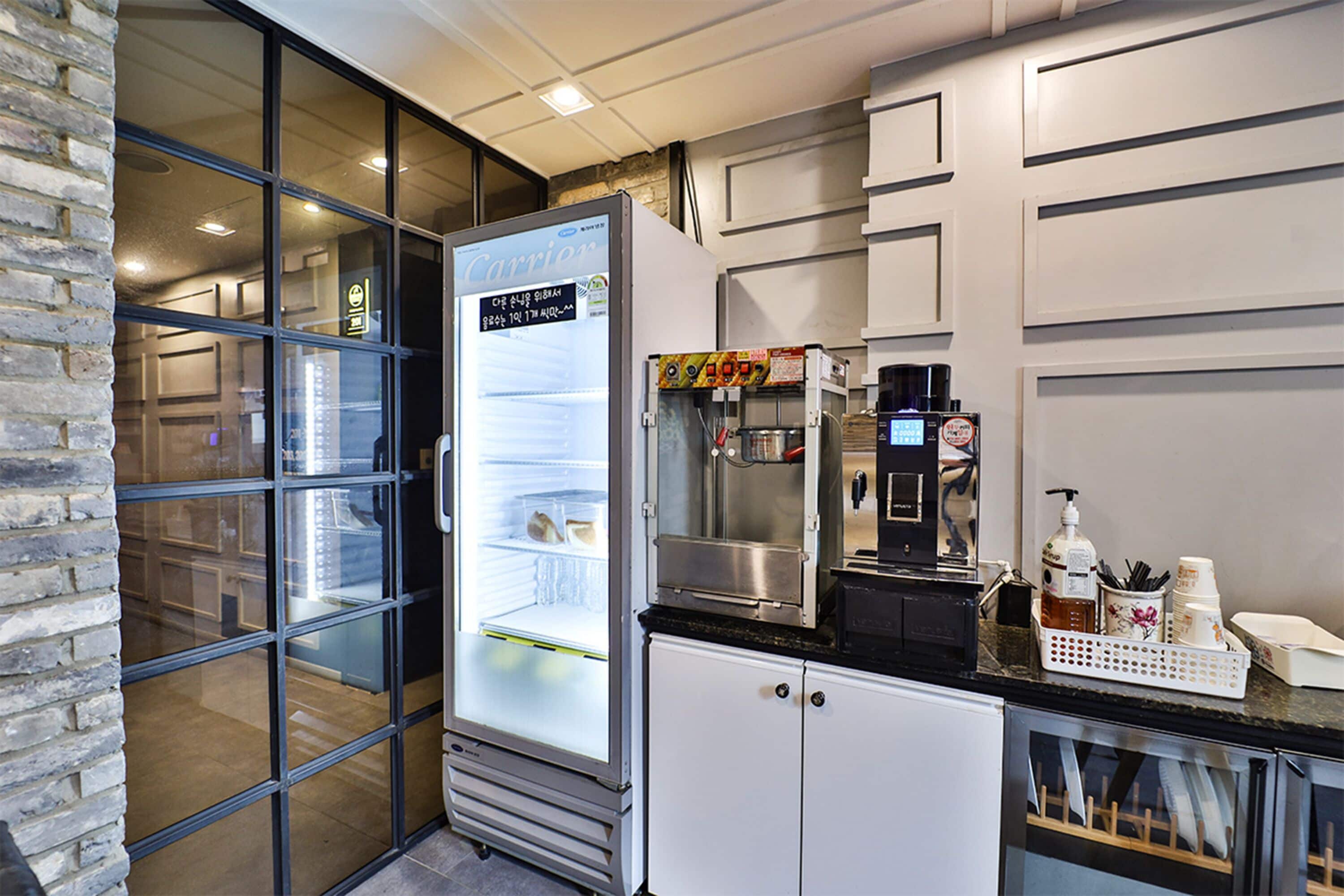 Free daily self-service breakfast 